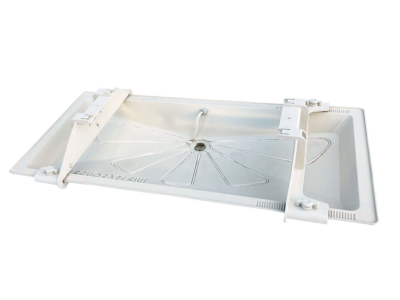 Tavă de scurgere a condensului cu cablu de încălzire 3 mt Blue River, alb (1050x400mm) - SCD300072