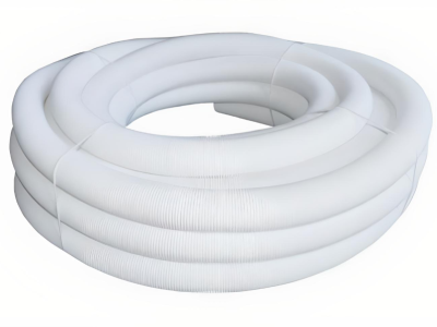 Furtun flexibil de protecție TFPT Ø60 mm, lungime 10 m, alb - SCD100596