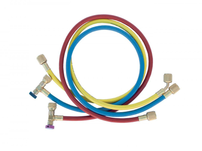 Set de 3 furtunuri flexibile cu valve pentru compresoare - TSC200003