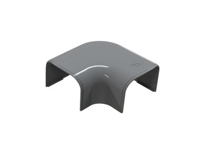 Curbă canal 90 de grade OPTIMA GRI ANTRACIT CP 75-OPT - SCD100155