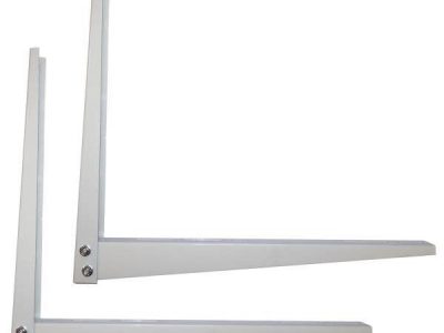 Console metalice rabatabile tablă 1.5mm 9000-12000BTU L470mm (albi)