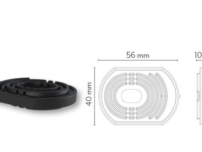Kit 4 antivibranți din cauciuc reîntărit - 9898-013-95