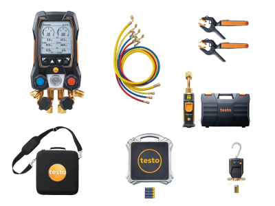 testo 557s - Set multifuncțional pentru pompe de căldură