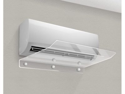 Deflector aer condiționat sticlă transparentă 800mm BA